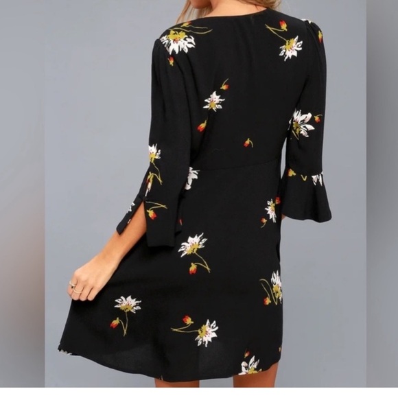 Free People Time On My Side Black Dress - Picture 2 of 13